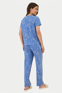 Sweet Dreams Printed Pyjama Set - Cosmic Sky — thumbnail 2